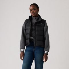 Polly Packable Vest — Caviar - Black 3