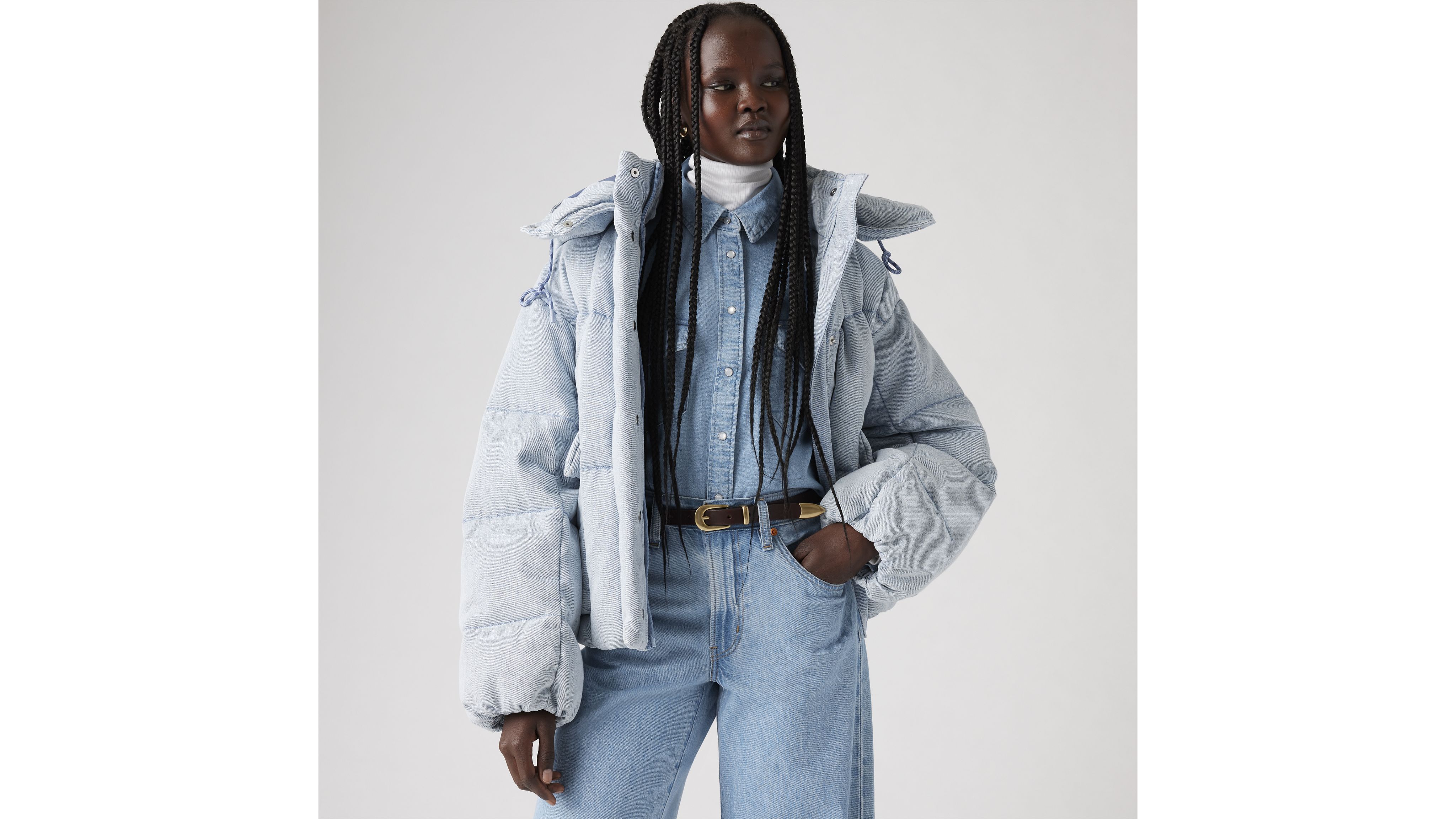 Western Short Bubble Puffer Jacket 1