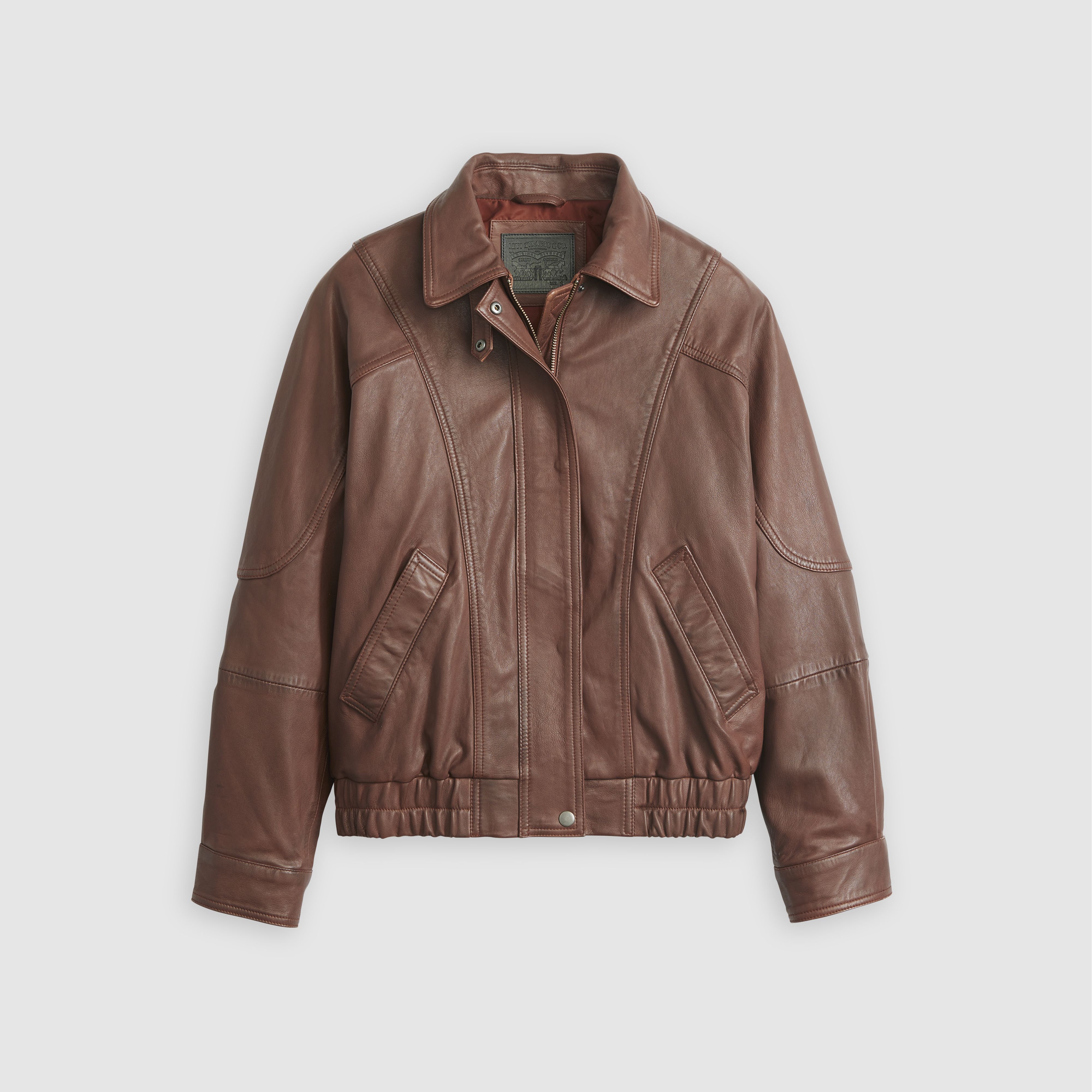 Lawton Leather Jacket - Brown | Levi's® US