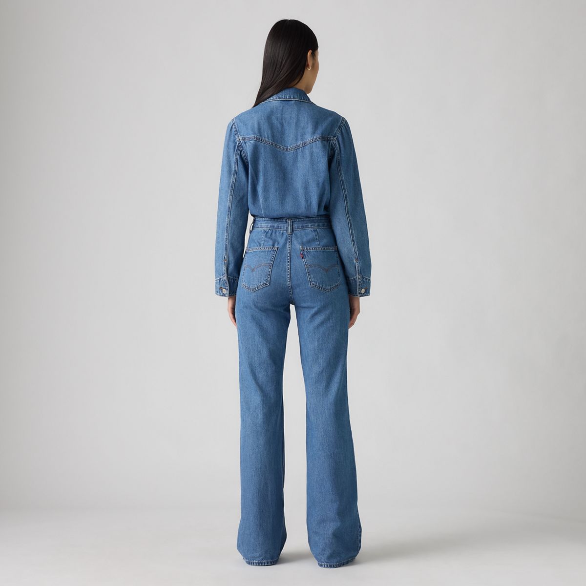 Western Jumpsuit — Ause And Effect - Blue
