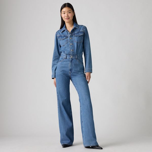 Western Jumpsuit — Ause And Effect - Blue