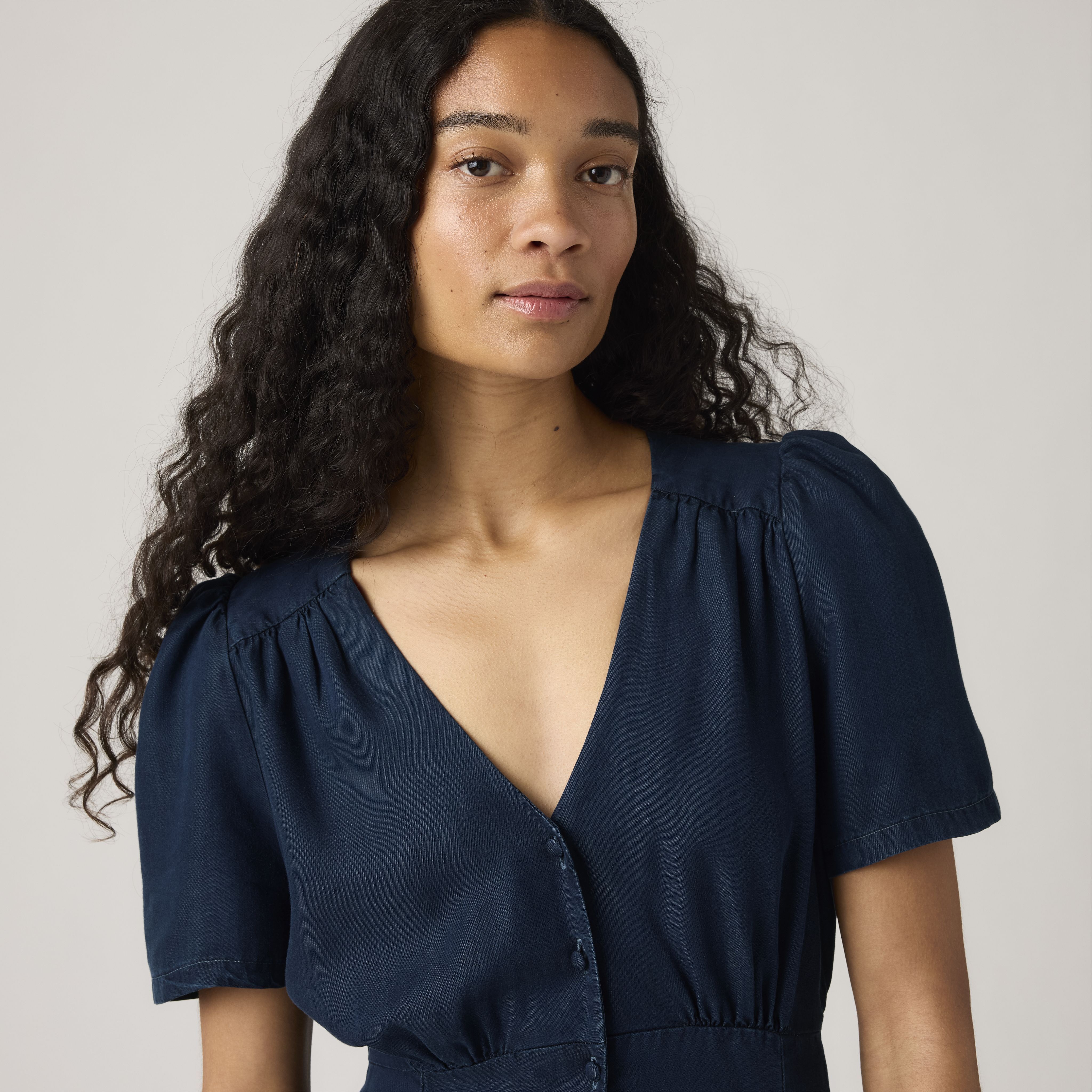 Sarina Short-Sleeve Midi Dress 4