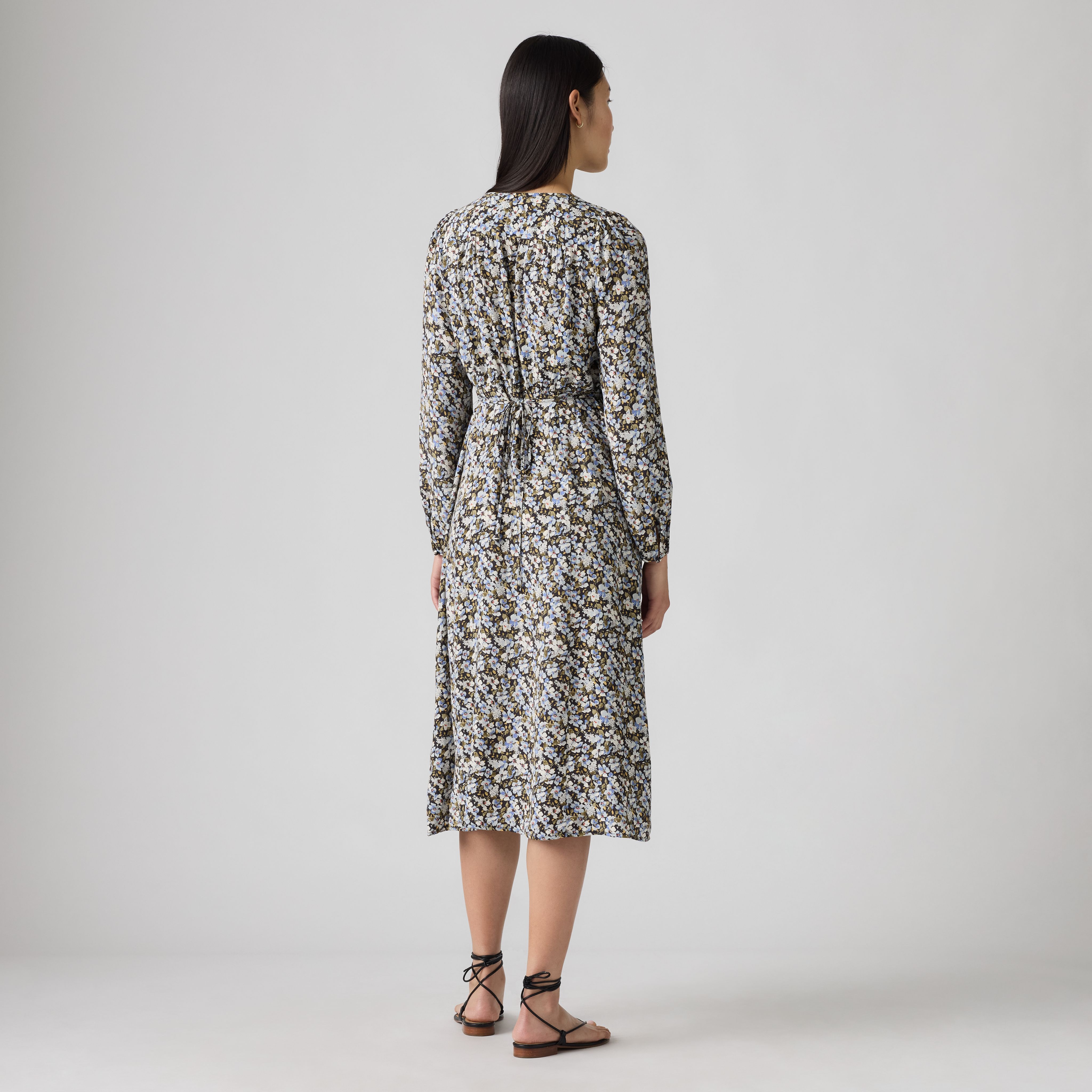 Sarina Long Sleeve Midi Dress 3