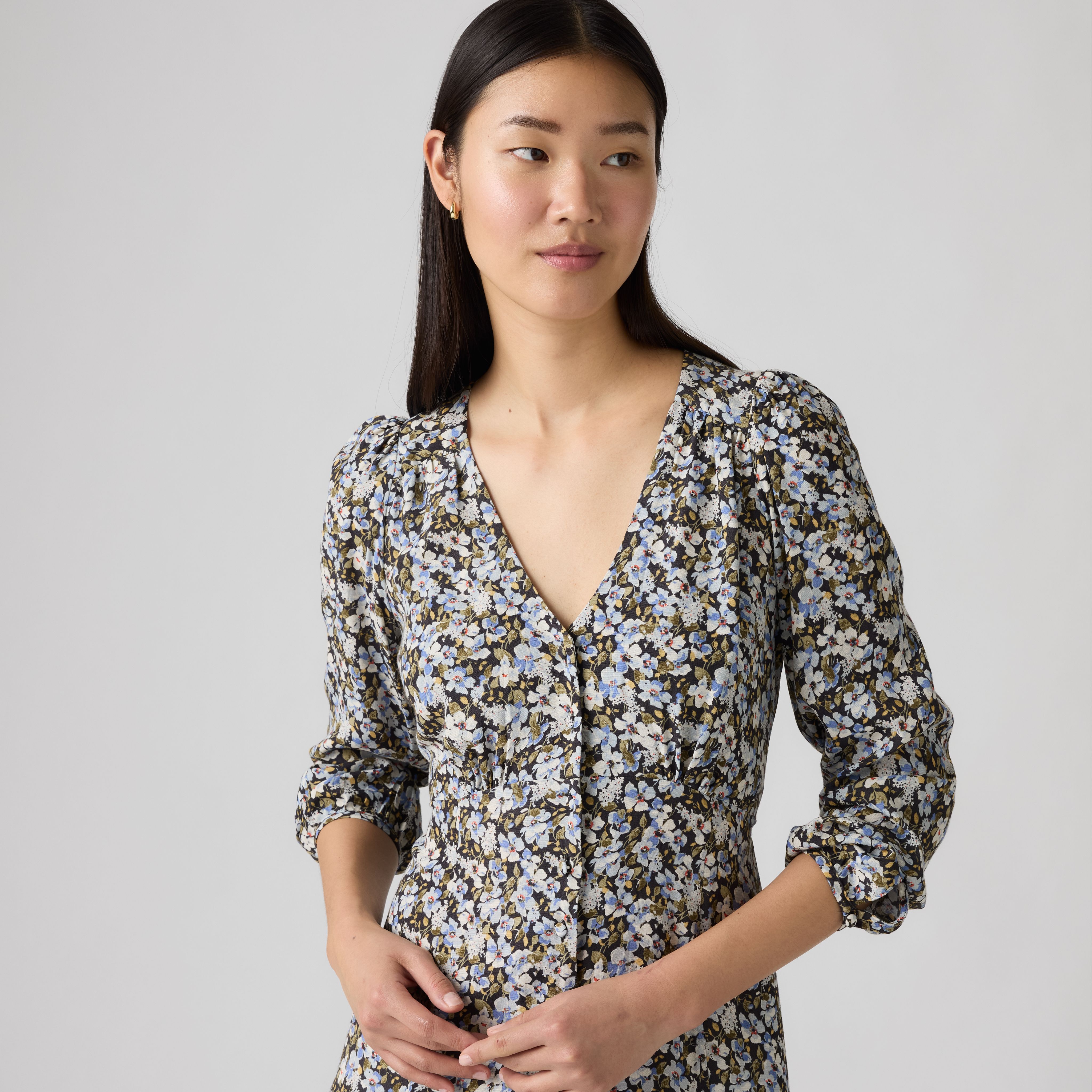 Sarina Long Sleeve Midi Dress 2