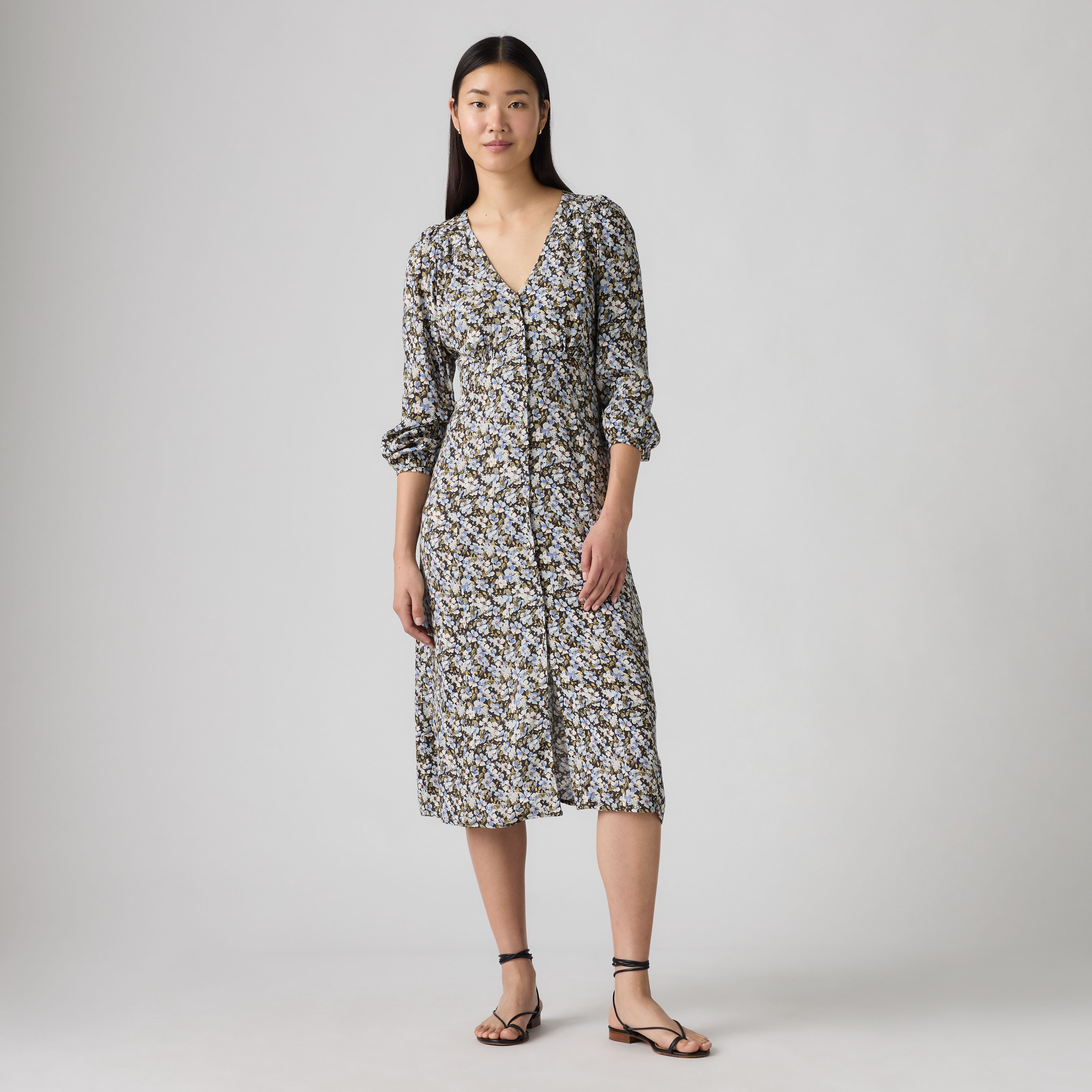 Sarina Long Sleeve Midi Dress 11