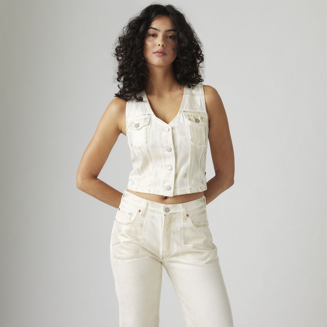 Levi's Coated Bella Denim Corset Top - Women's