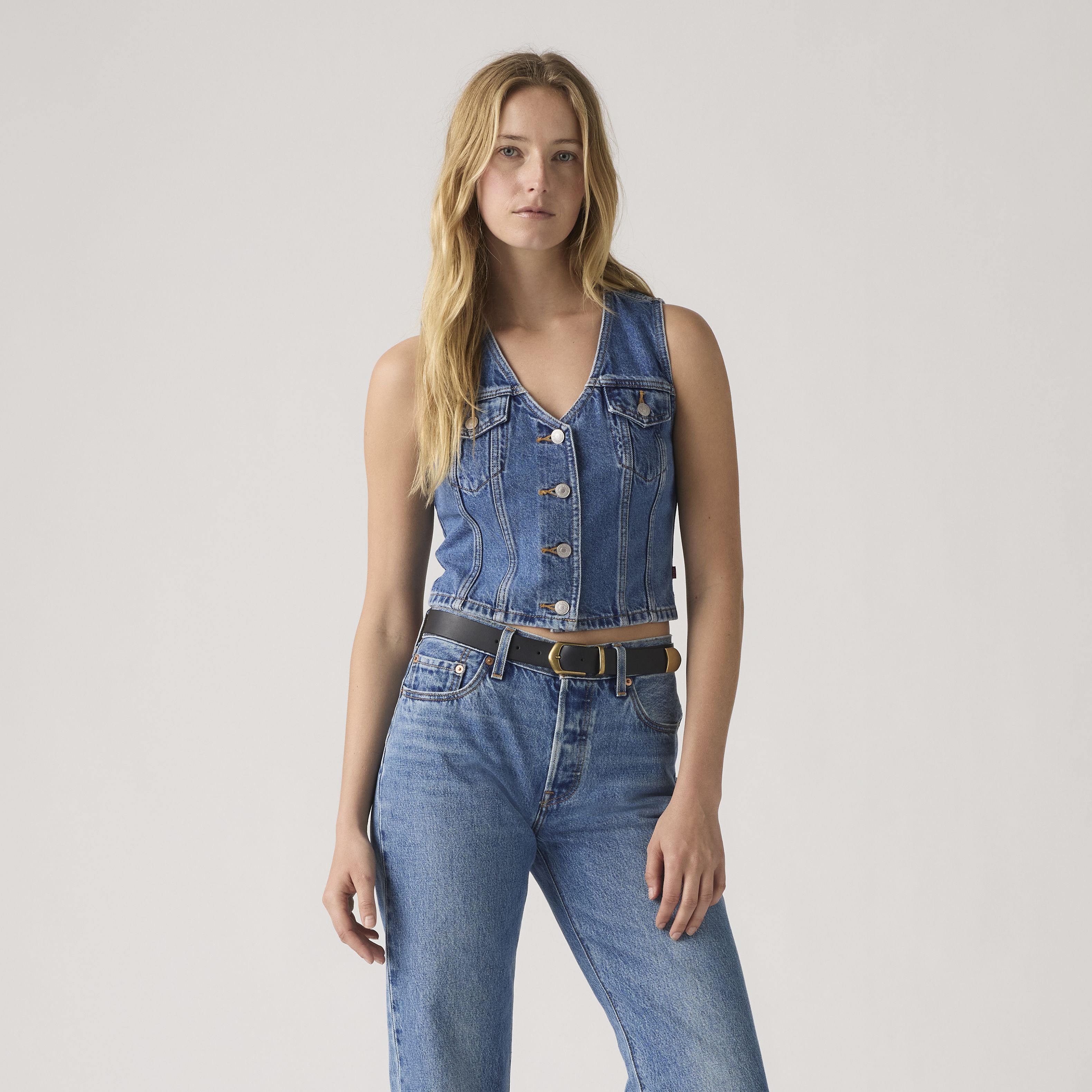 Bella Denim Corset 2