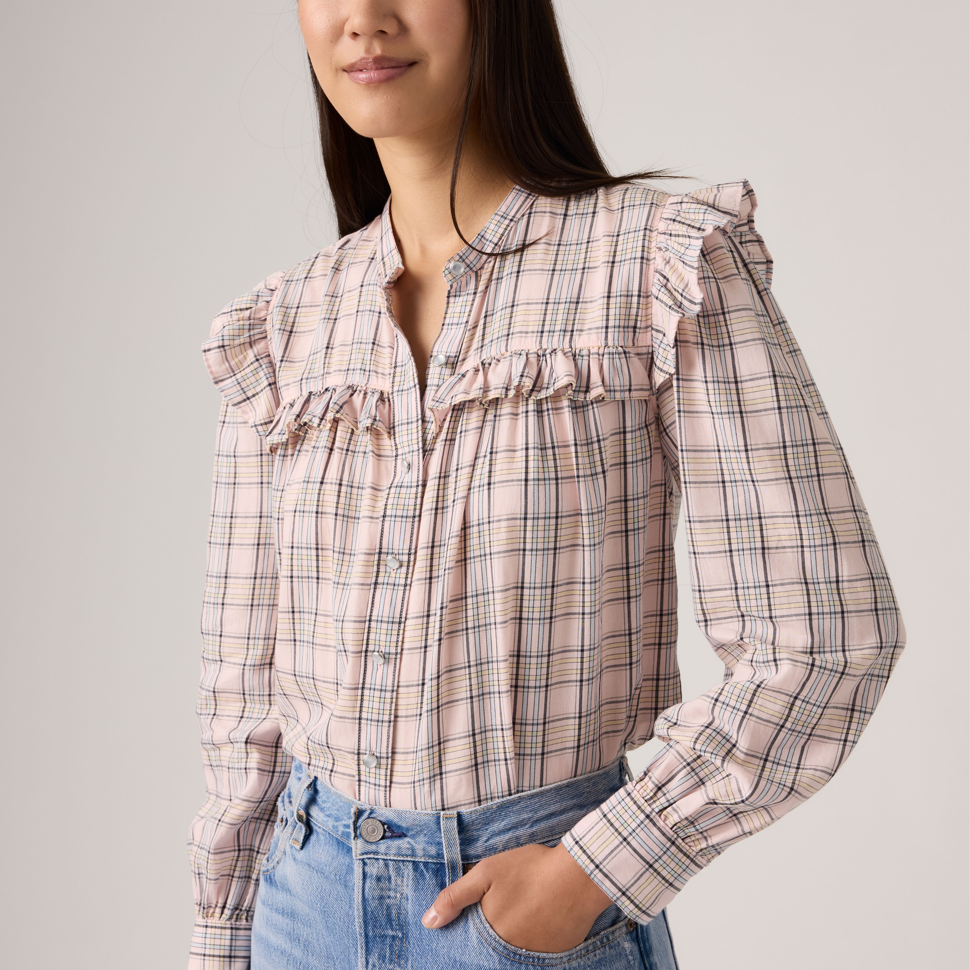 Gianna Long-Sleeve Blouse 2