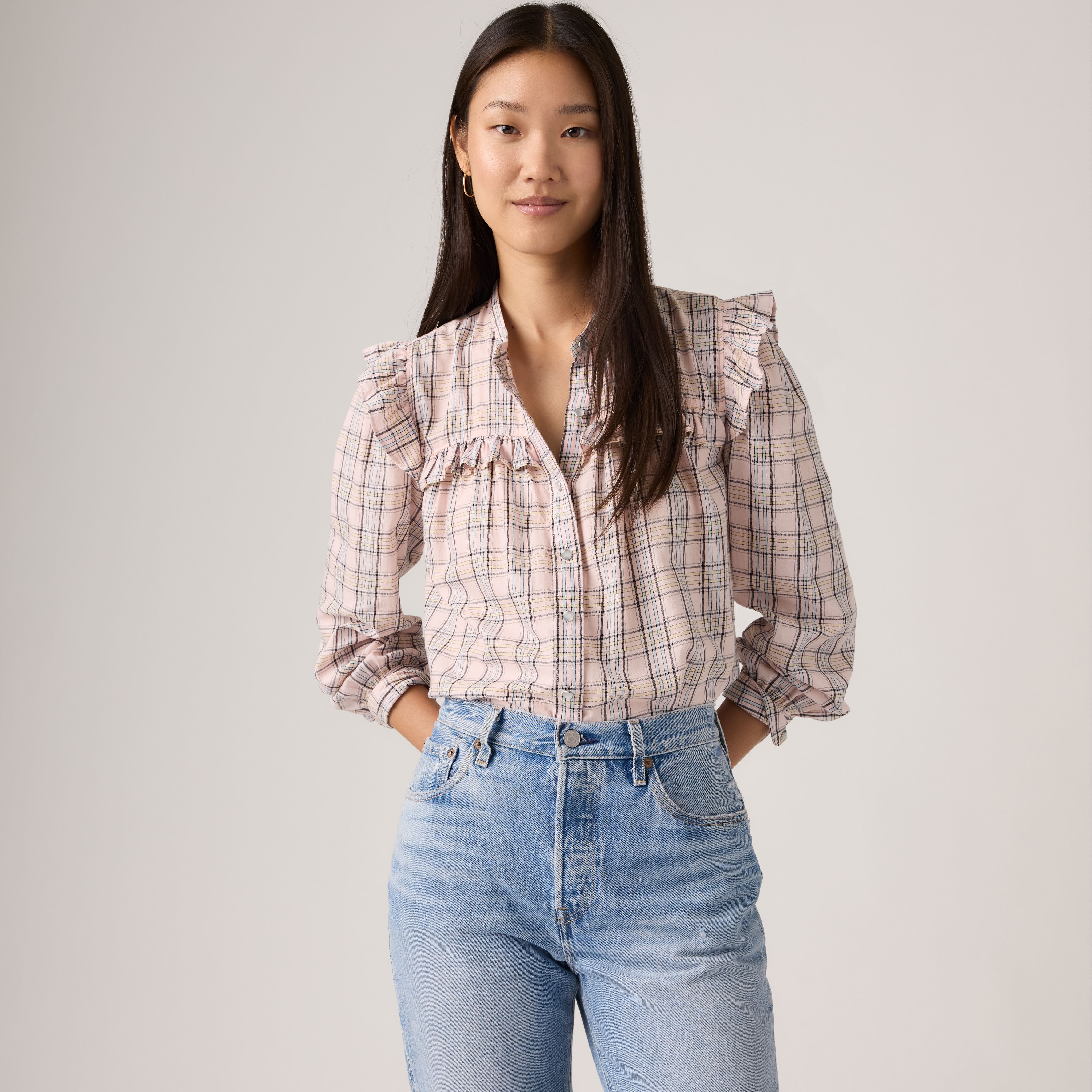 Gianna Long-Sleeve Blouse 1