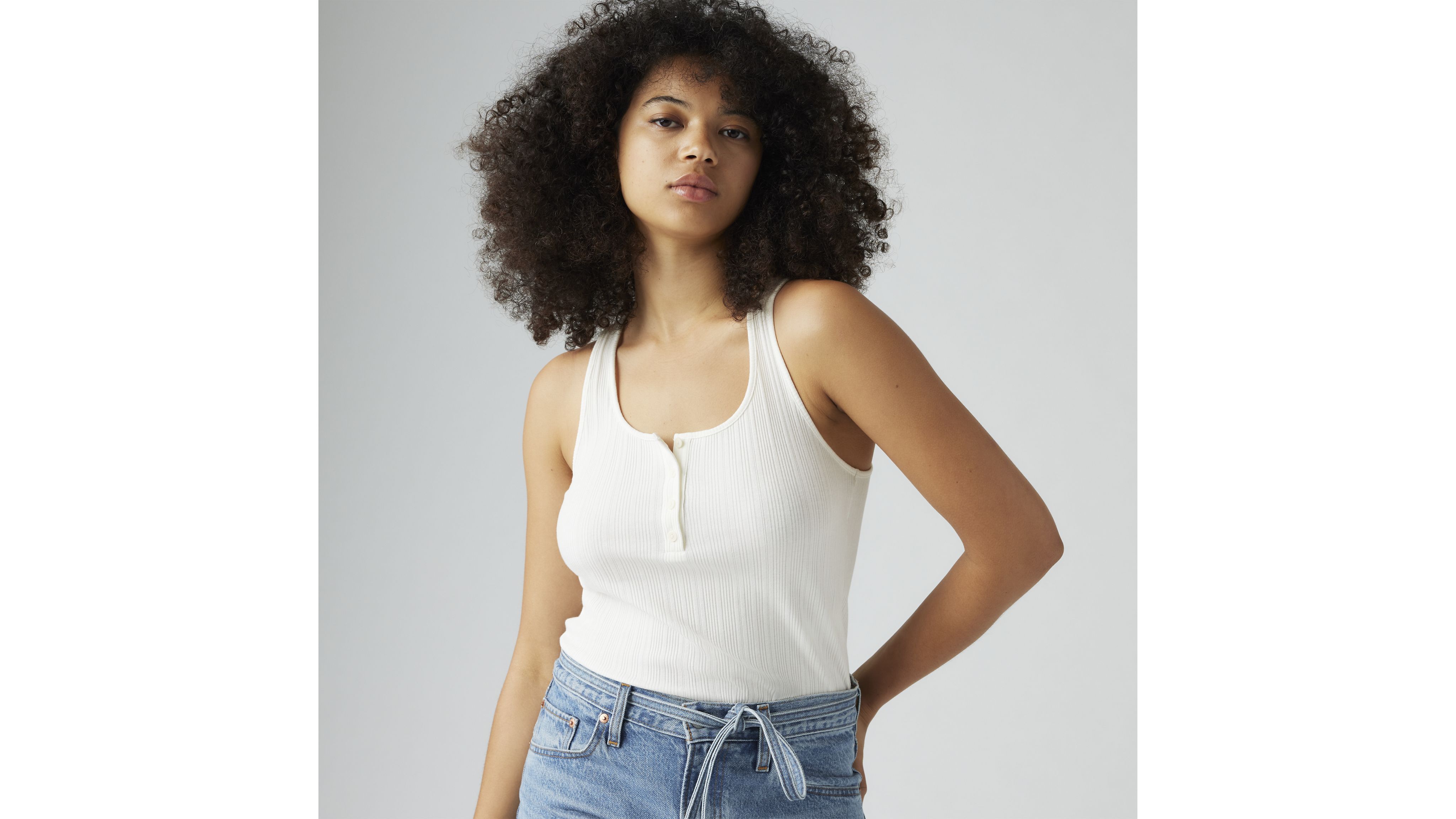 Cami Vacancière côtelée Levi’sMD pour femme 1