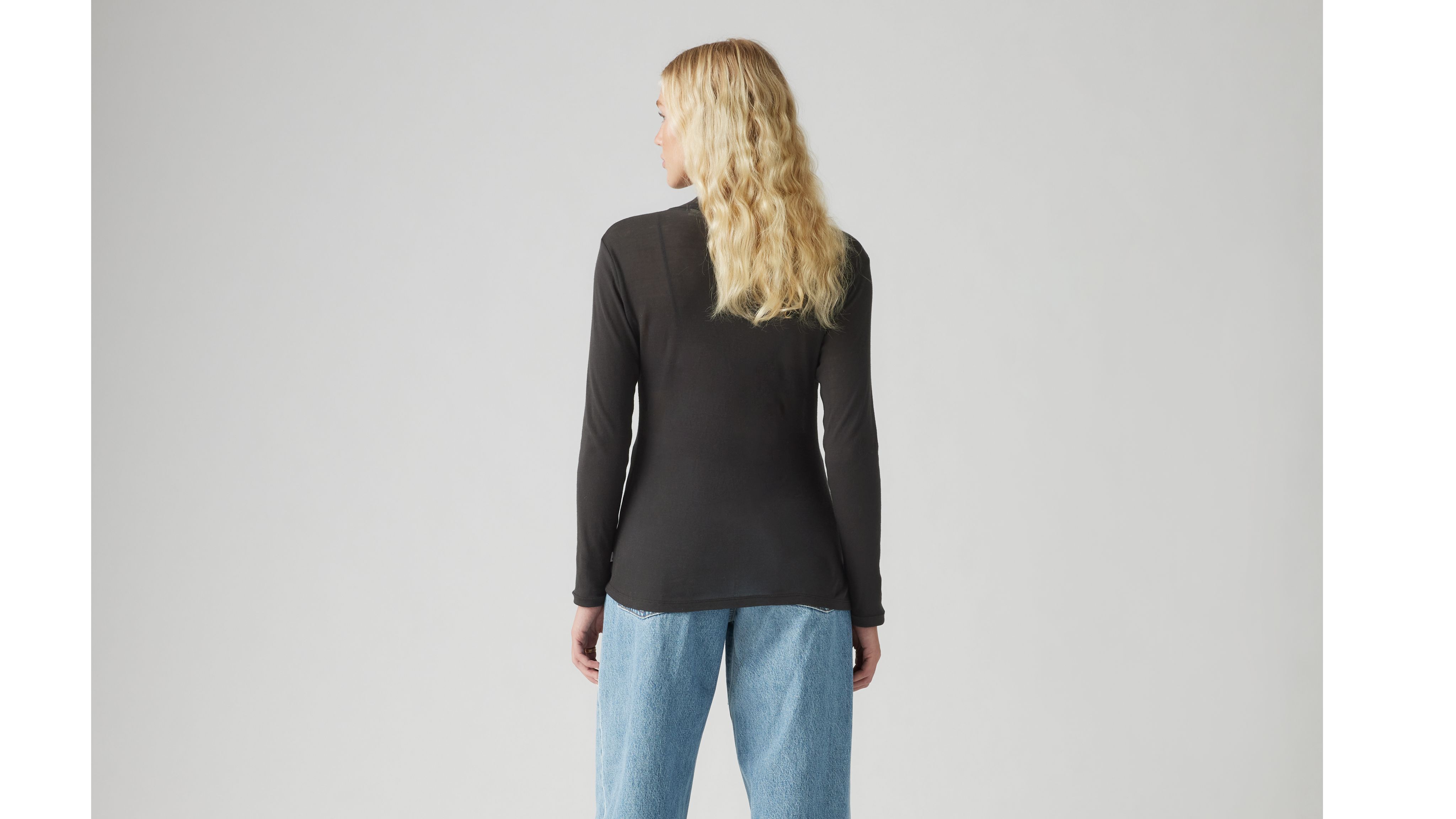 Juno Tissue Knit Long Sleeve T-Shirt 4