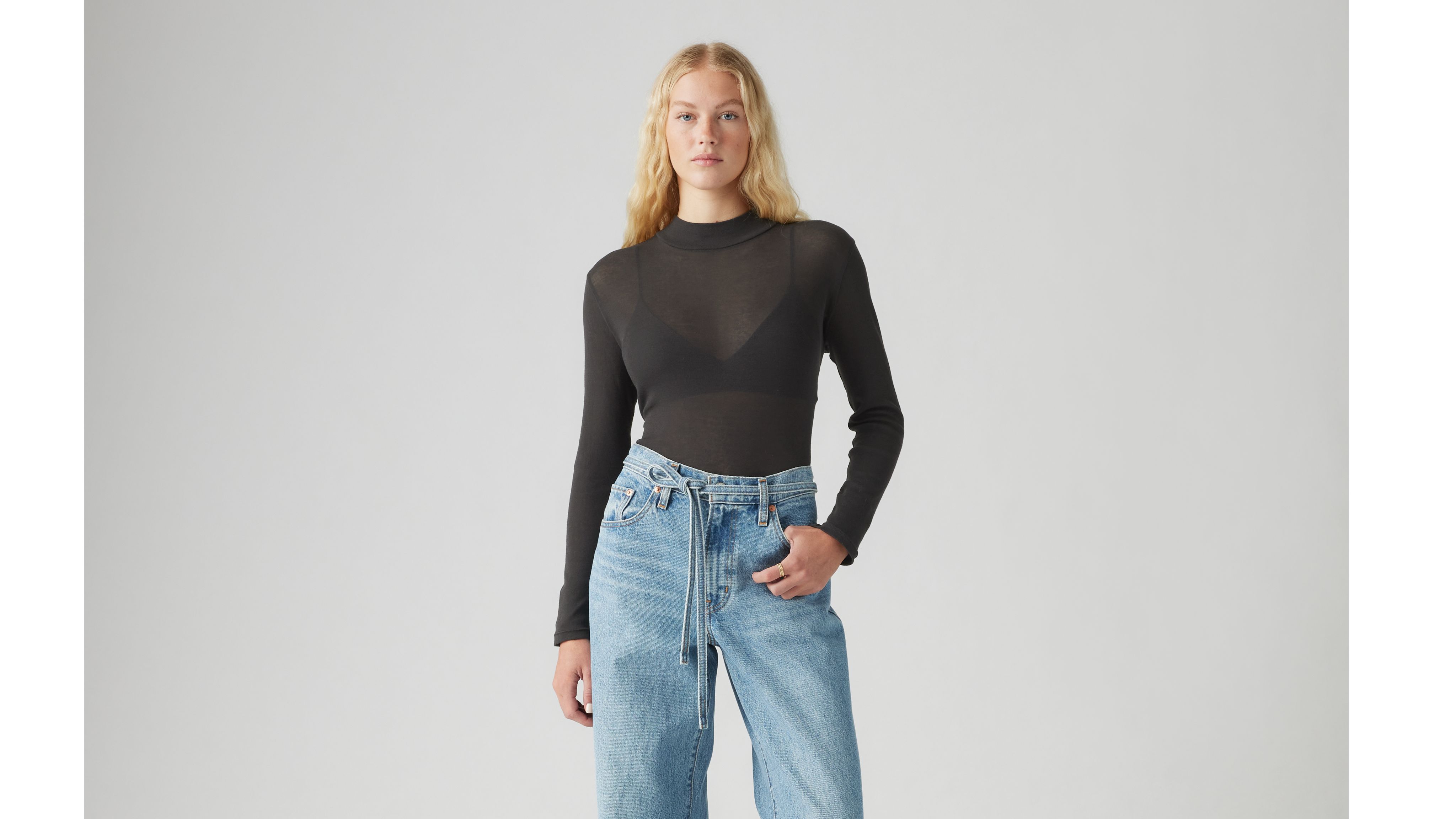 Juno Tissue Knit Long Sleeve T-Shirt 3