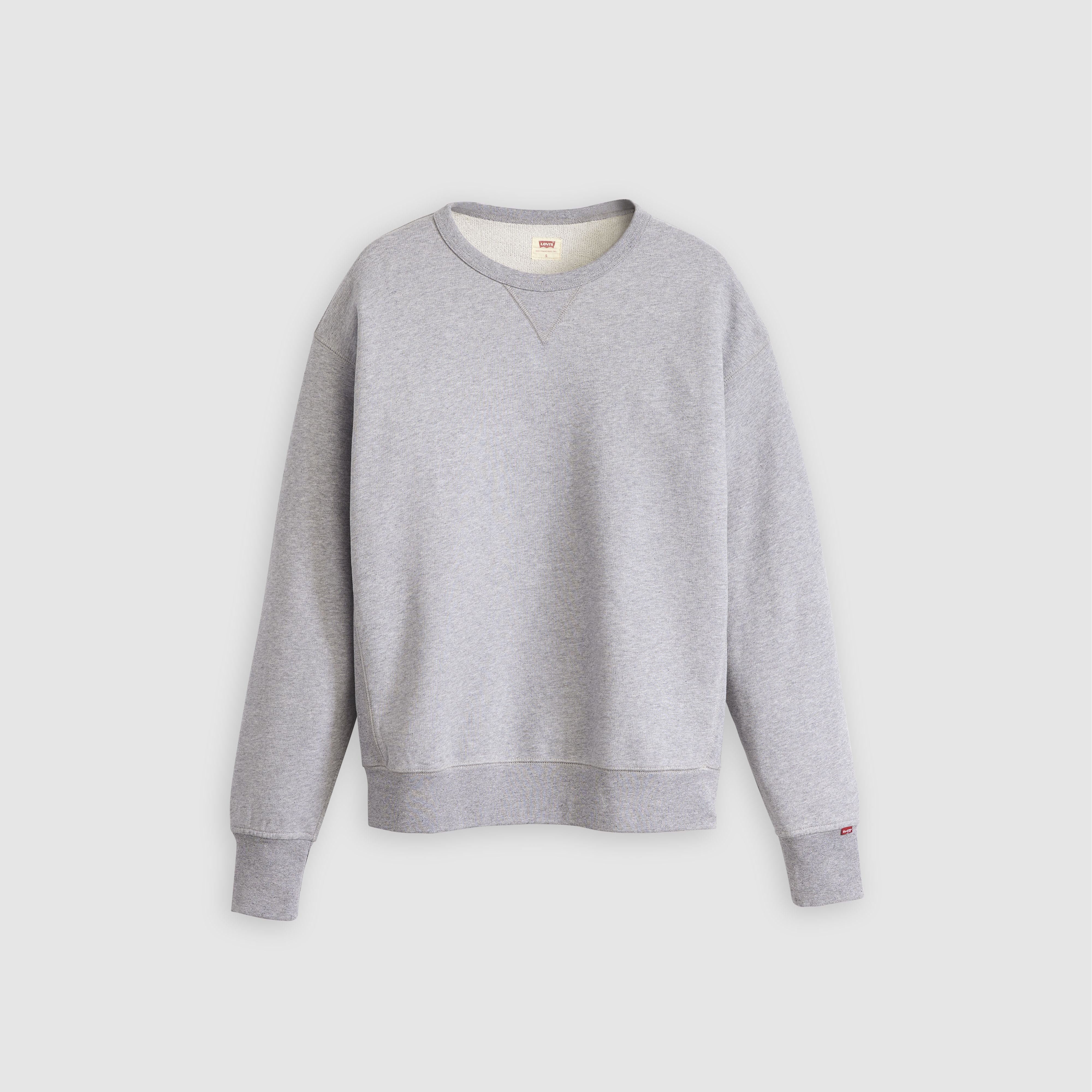 美品☆ameri☆ MISALIGNED SWEAT/gray Heritage Crewneck Sweatshirt - Grey | Levi's® US