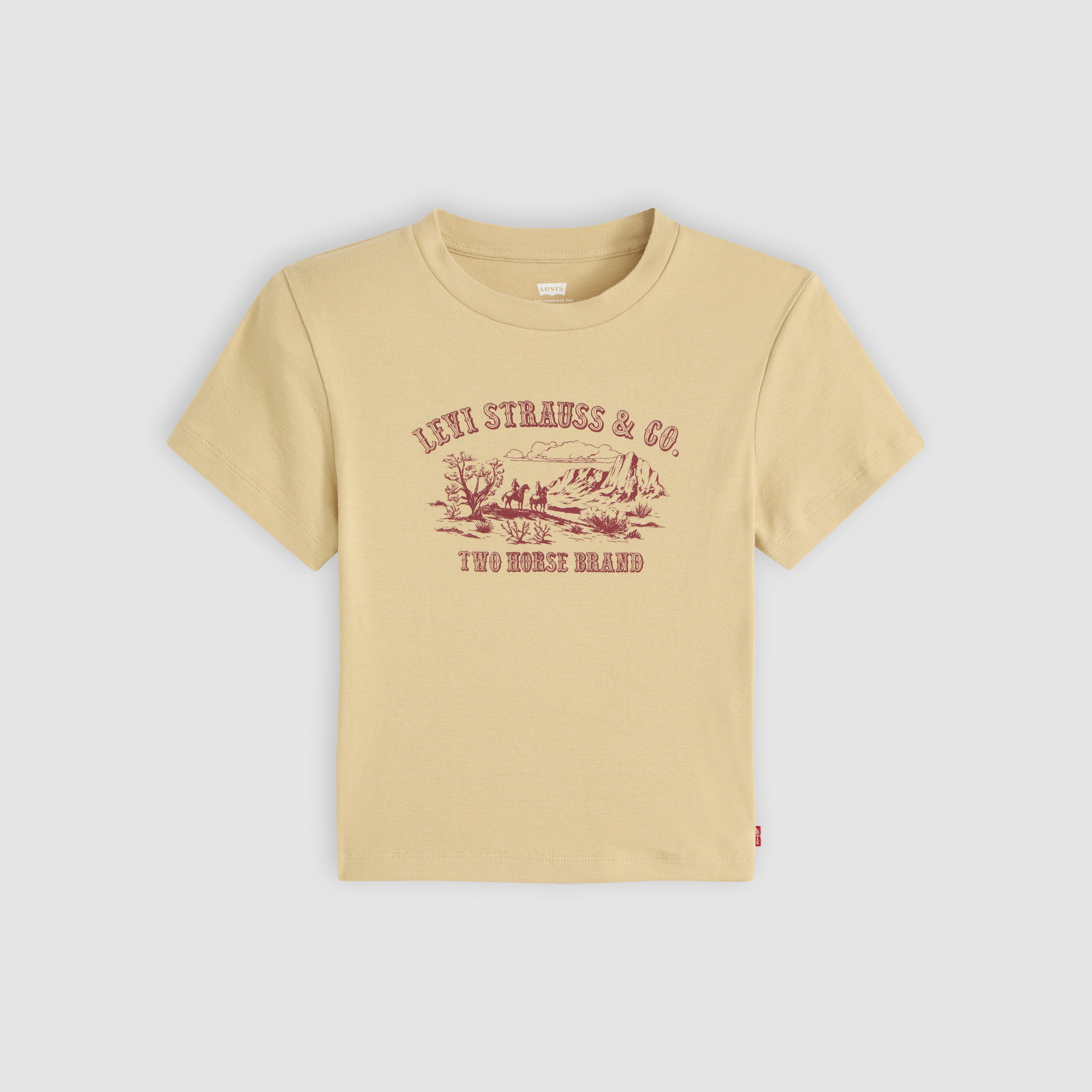 Sportliches Basic T-Shirt mit Grafik 5