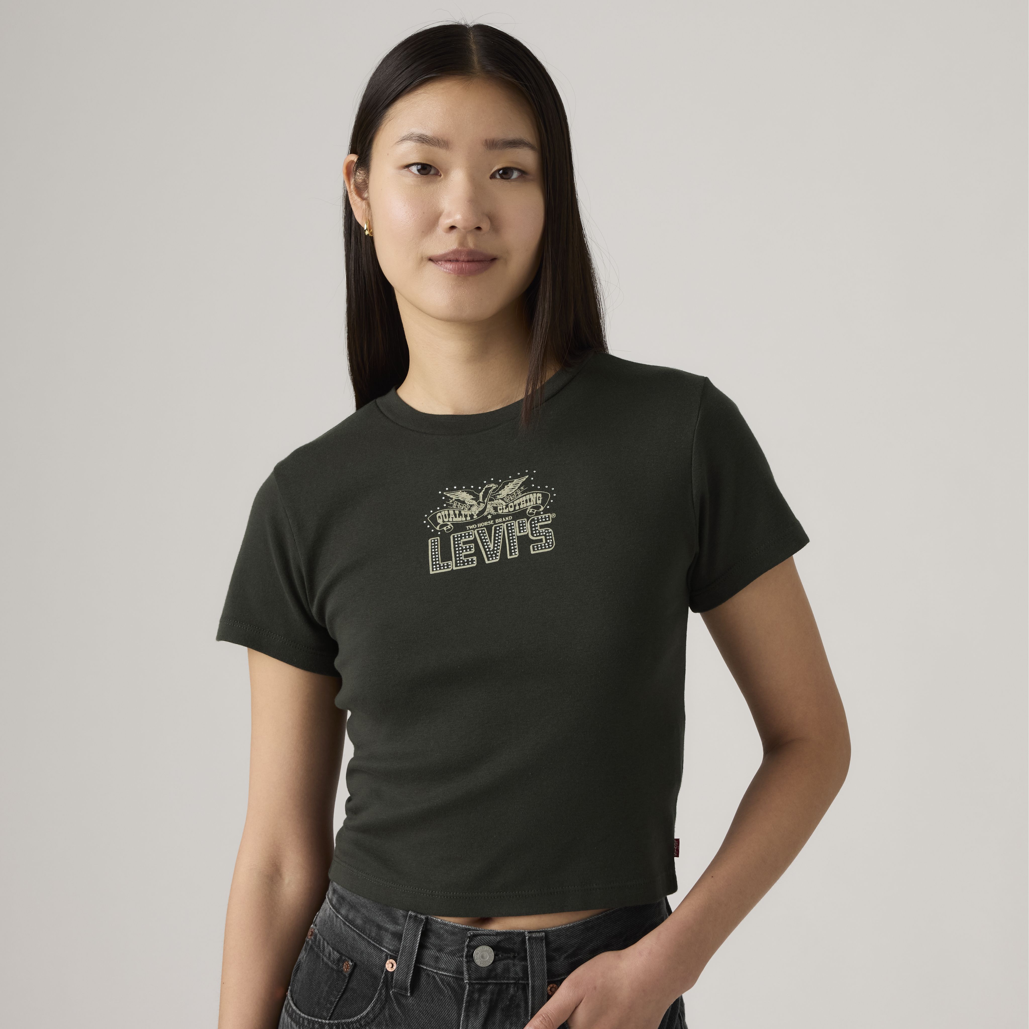 T-shirt sportiva Essential con stampa 1