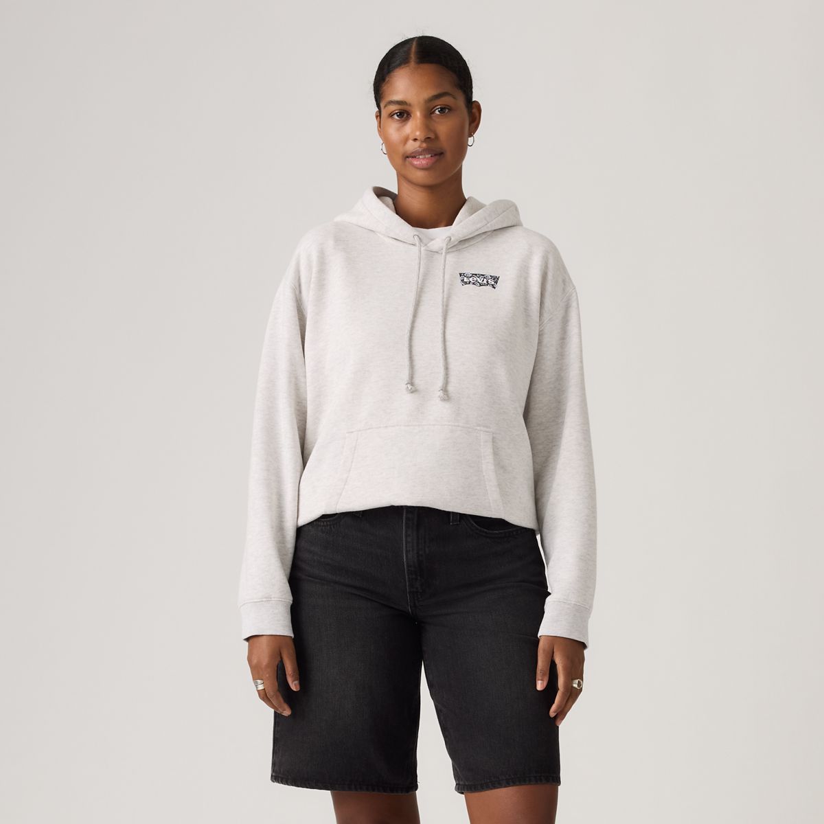 Everyday Hoodie — Heather Grey - Grey