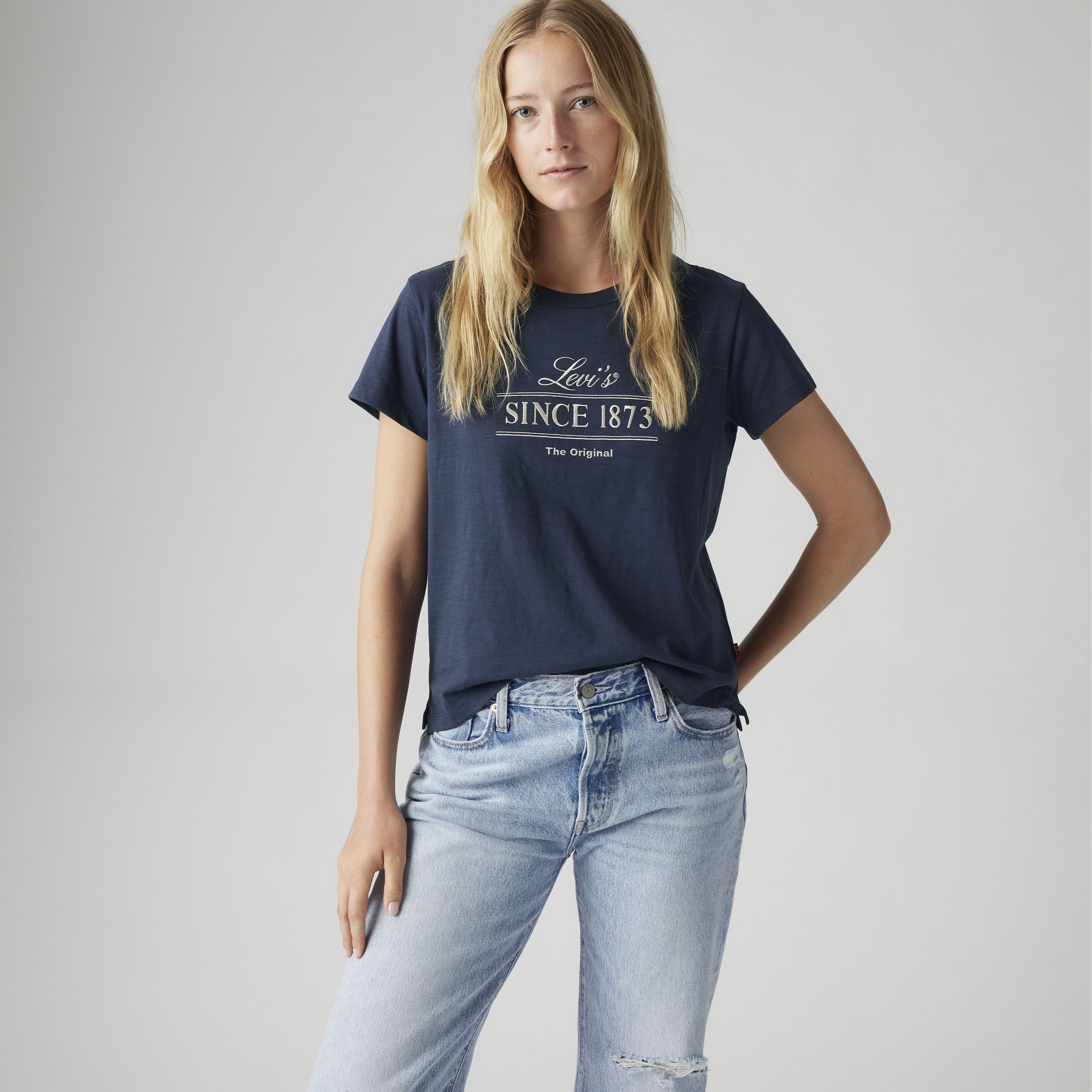Graphic Boxy T-shirt - Blue | Levi's® US