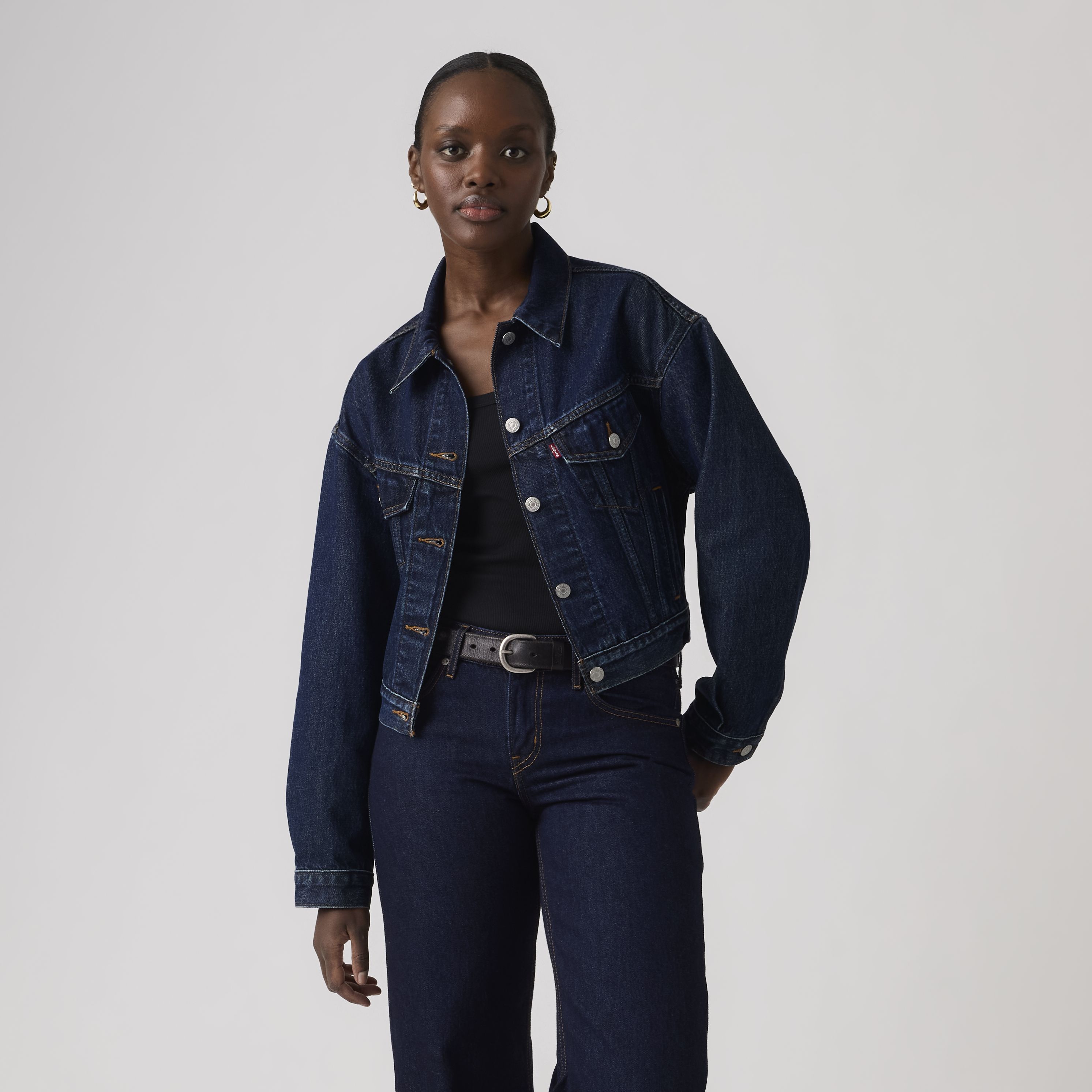 Shrunken '90s Trucker Jacket 1