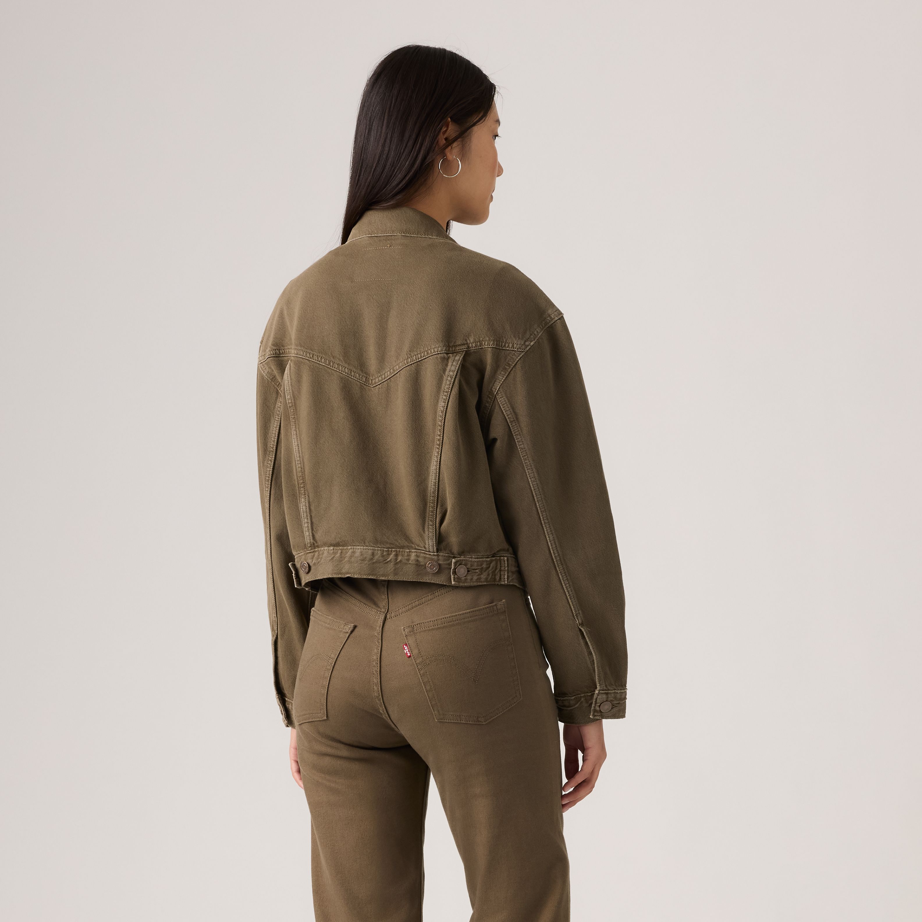 90s Cropped Trucker Jacket 4