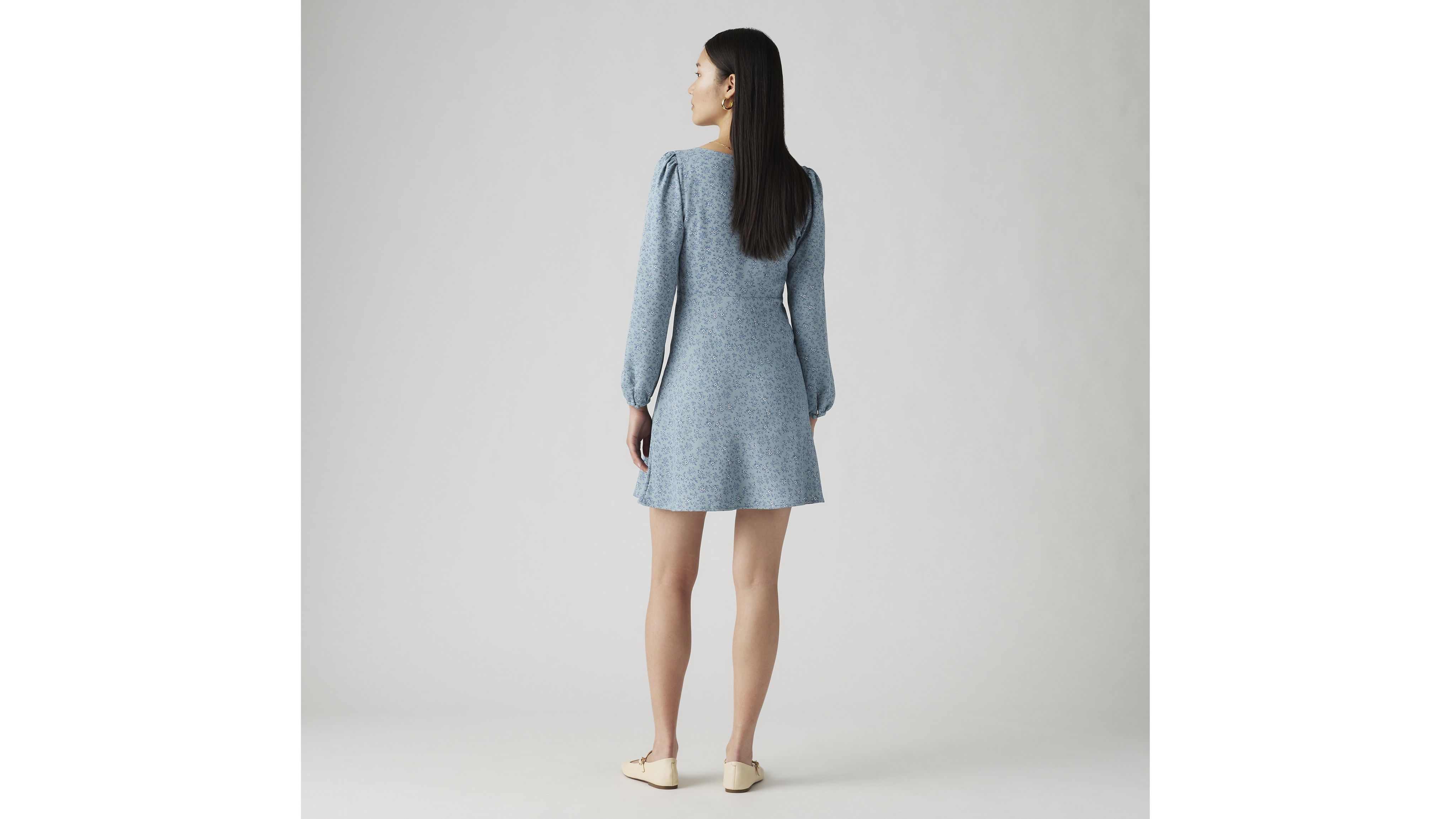 Delray Long Sleeve Mini Dress 3