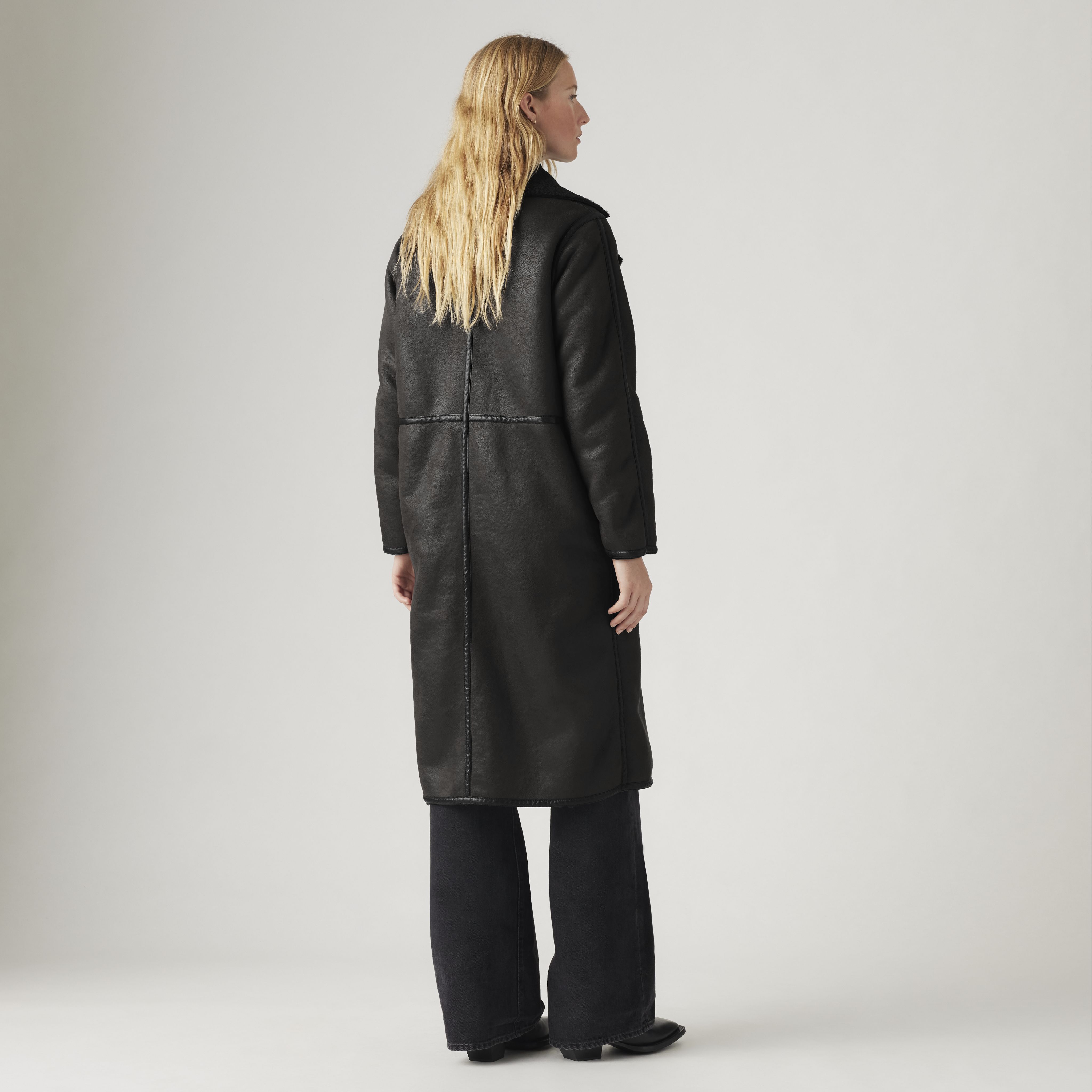 Naomi Reversible Coat - Black | Levi's® US