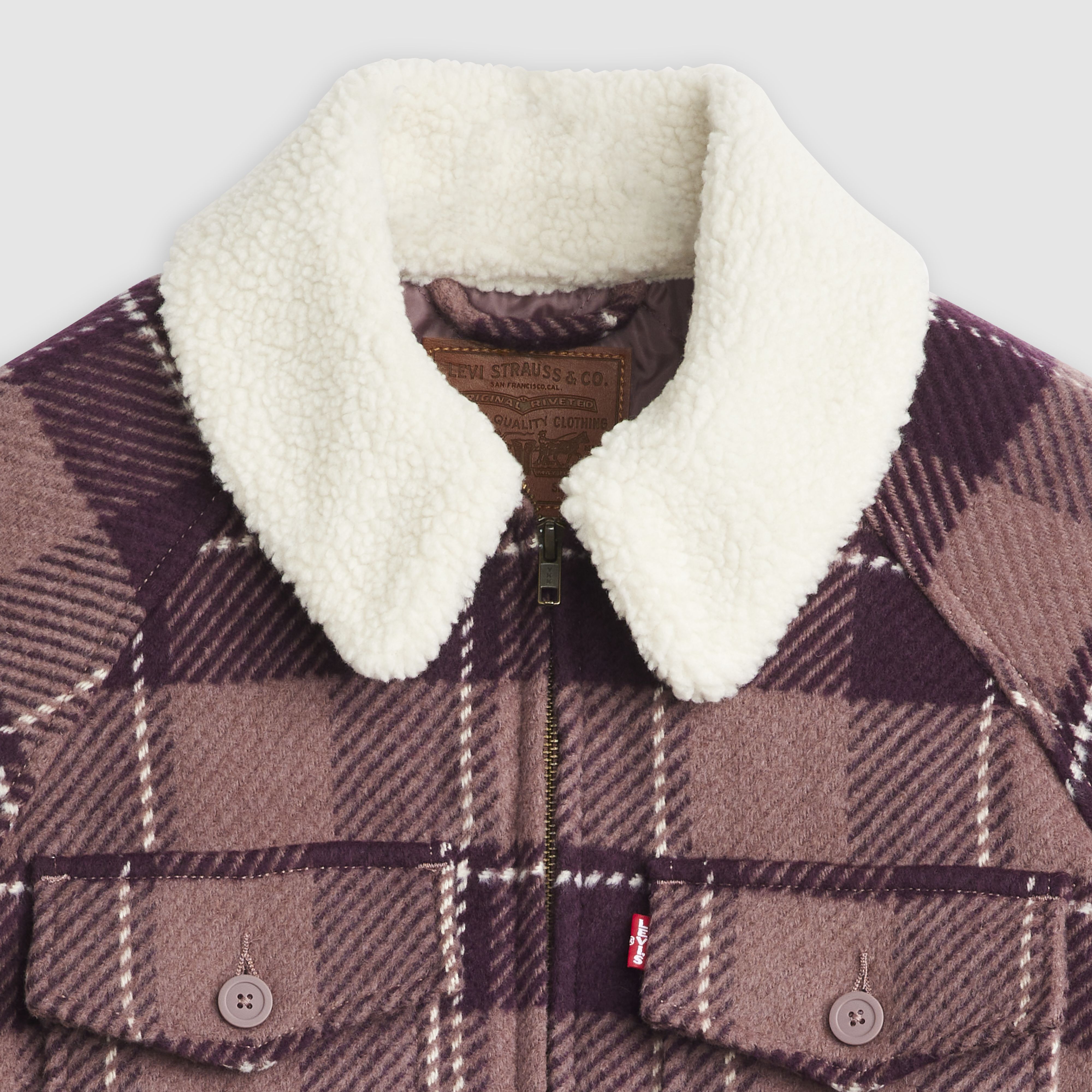 Shrunken '90s Flannel Jacket 6