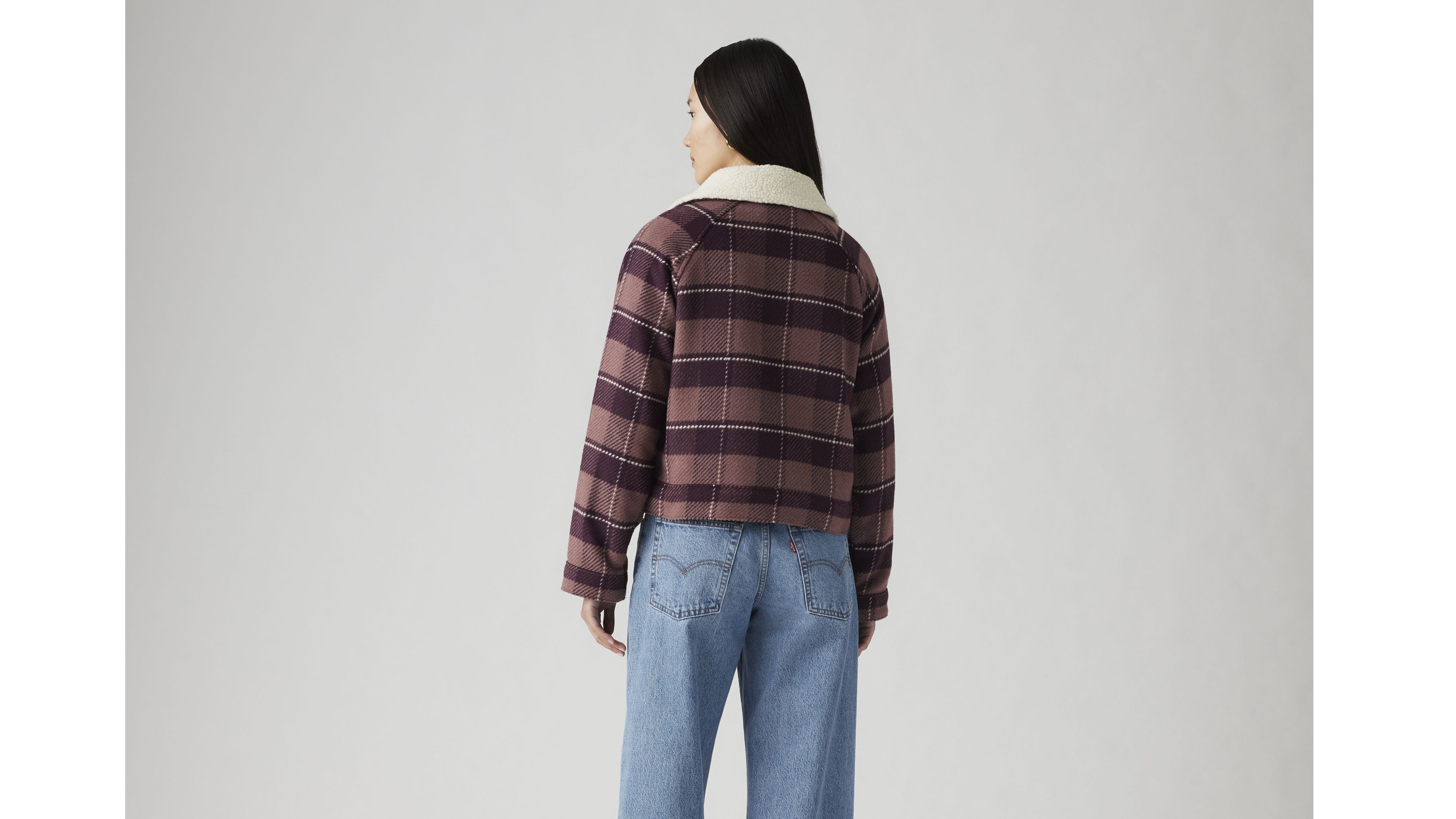 Shrunken '90s Flannel Jacket 3