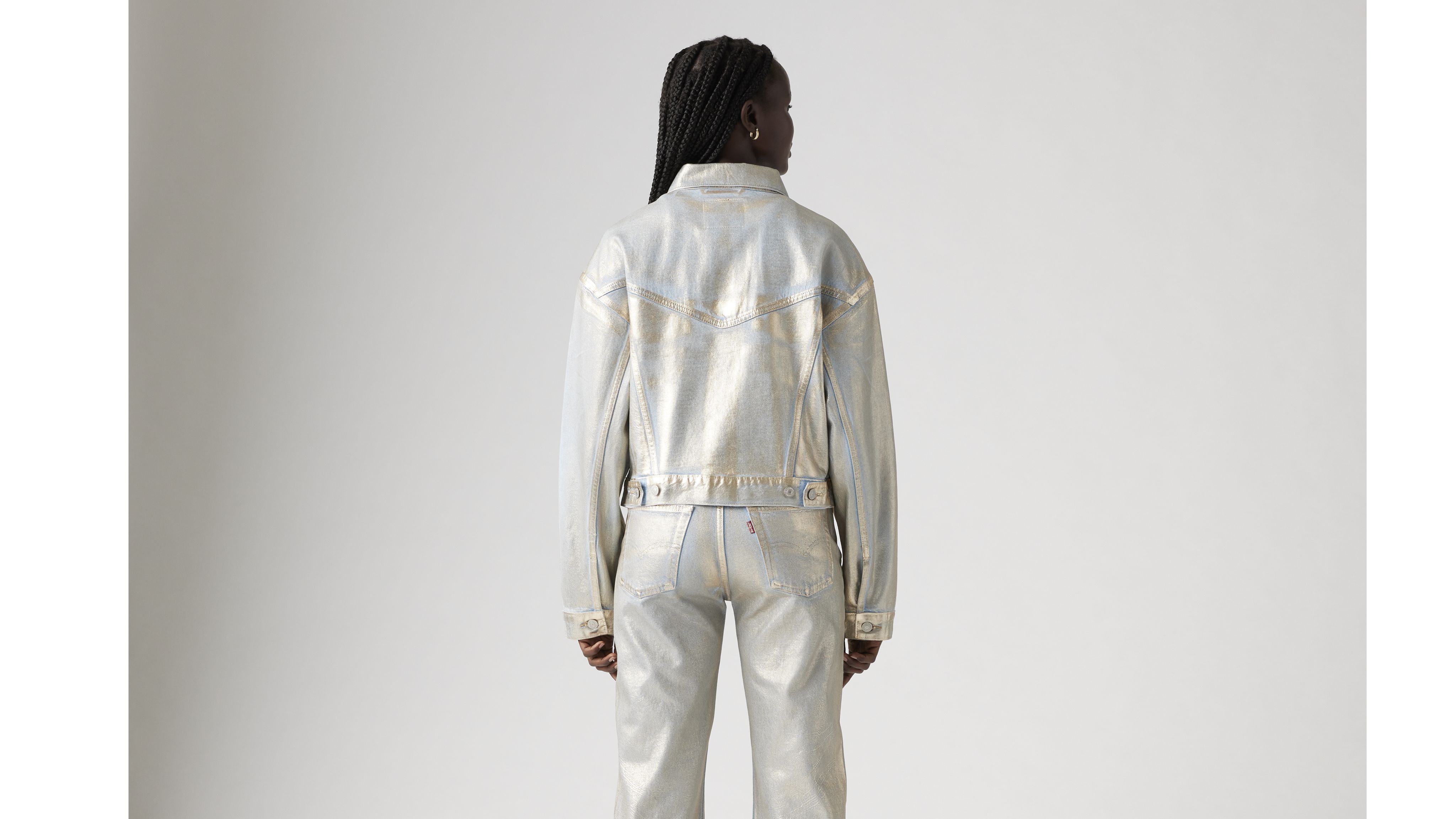 Shrunken '90s Trucker Jacket 4