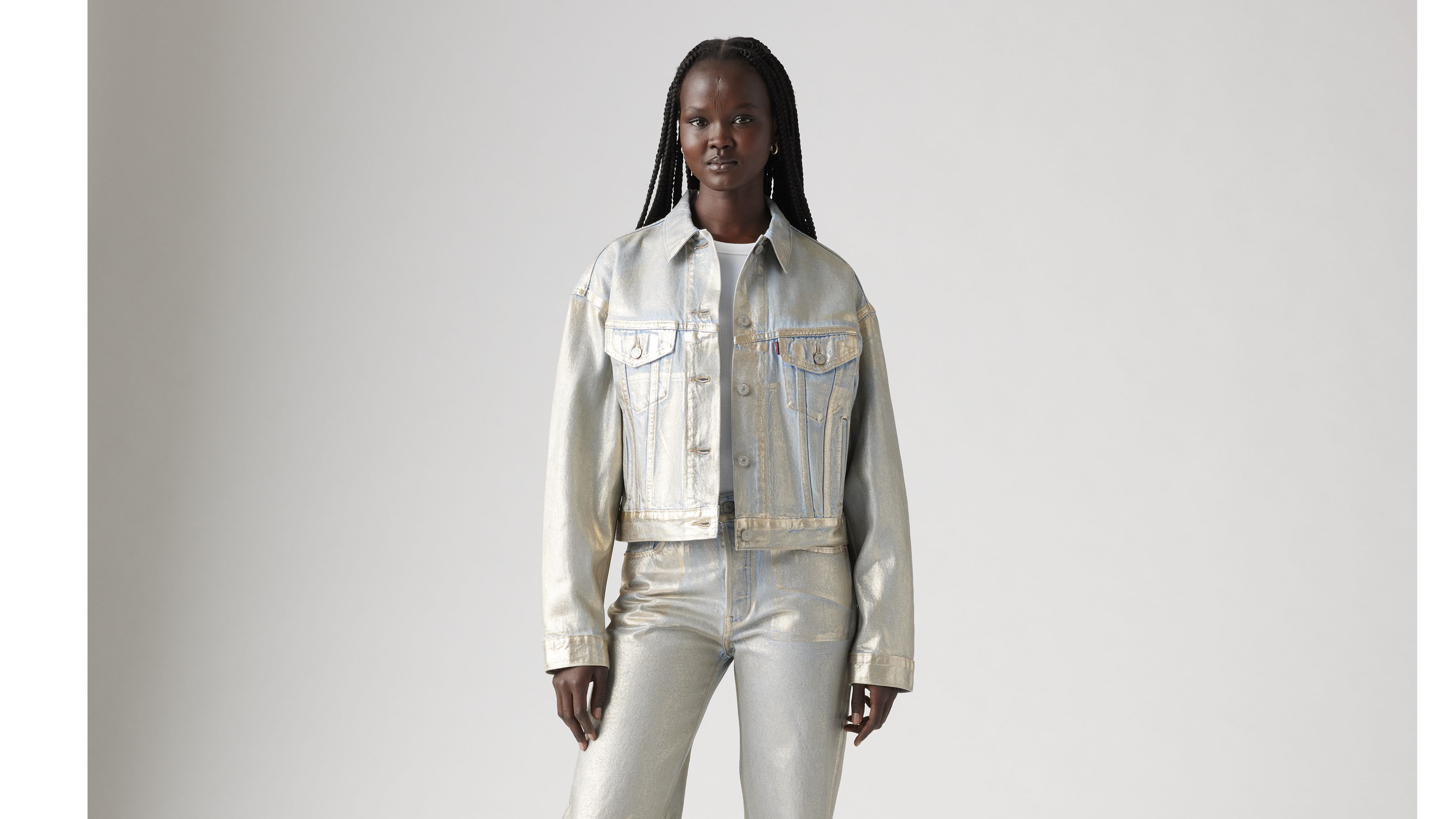 Shrunken '90s Trucker Jacket 15