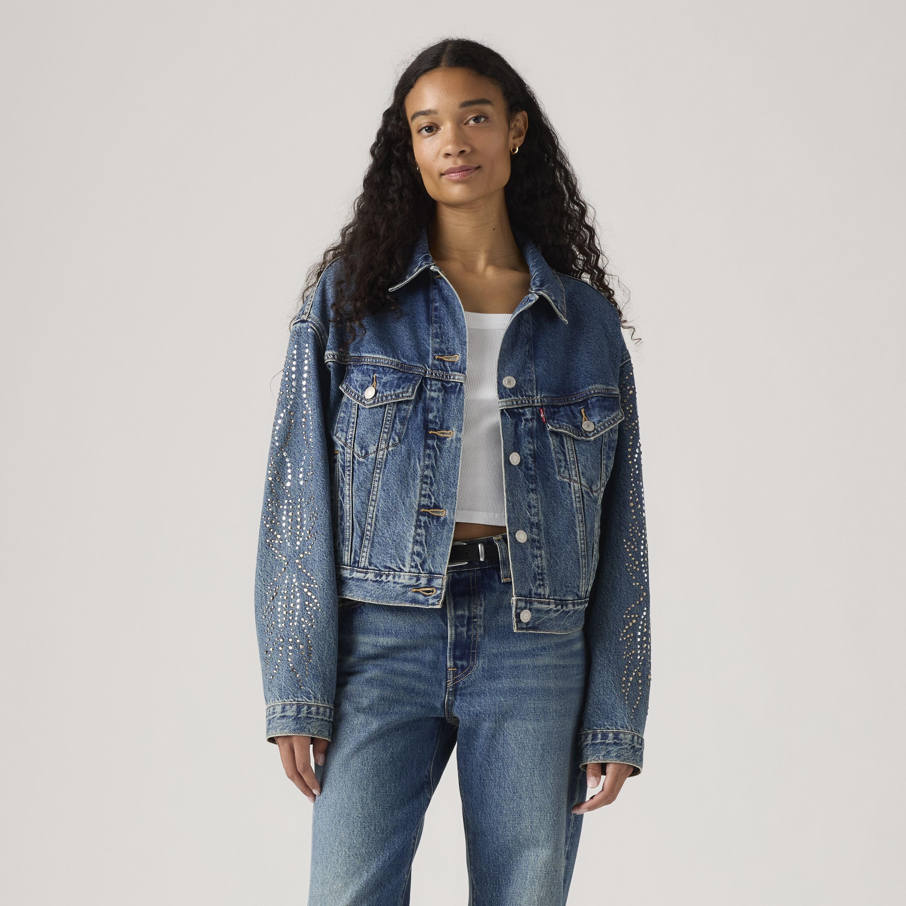 Shrunken '90s Trucker Jacket 1