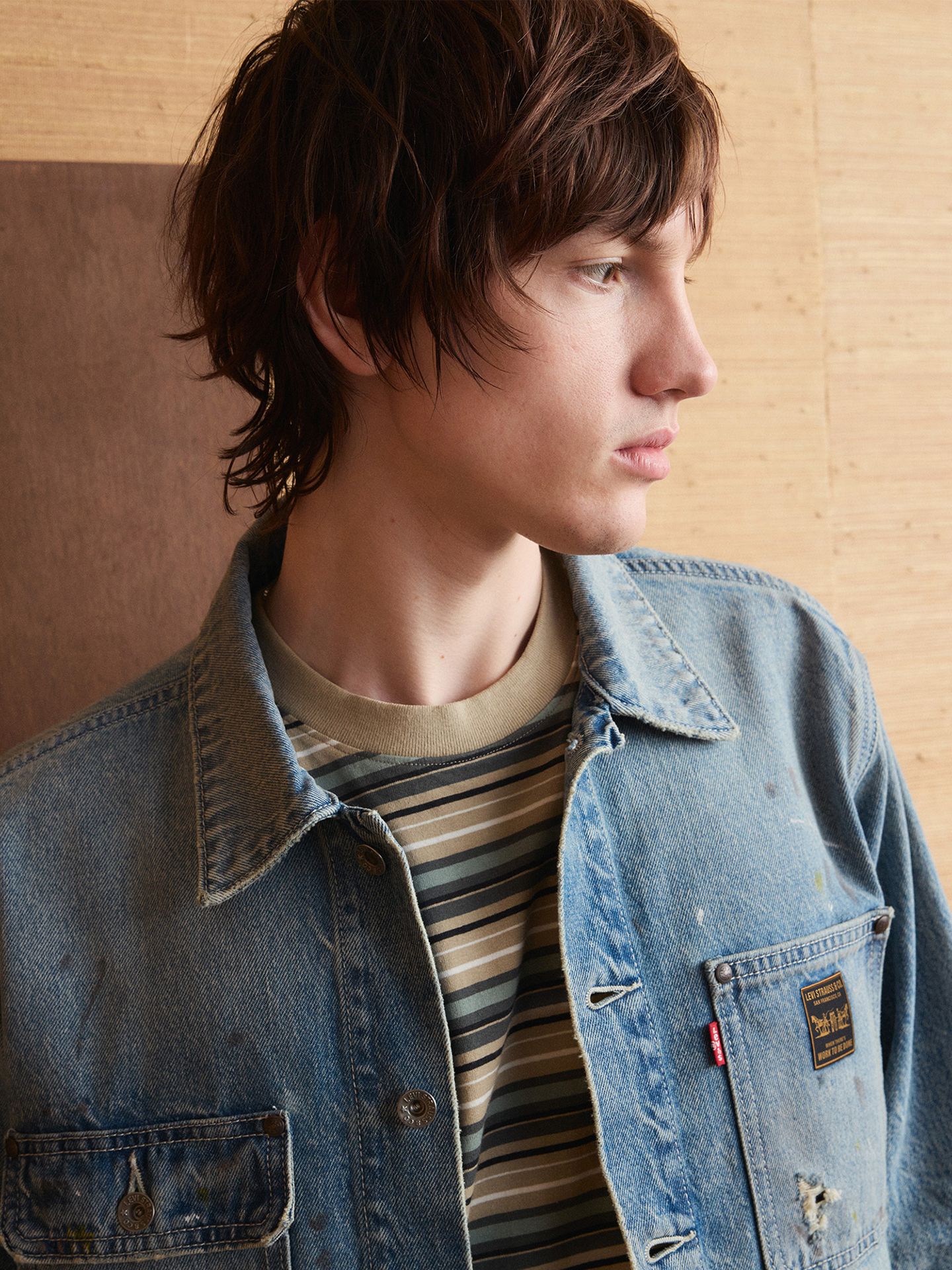 workwear on male model
